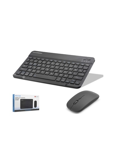 Hadron Hdx2508 Kablosuz Bluetooth Smart Klavye Mouse Seti Şarjlı 1600 Dpı Siyah Diğer