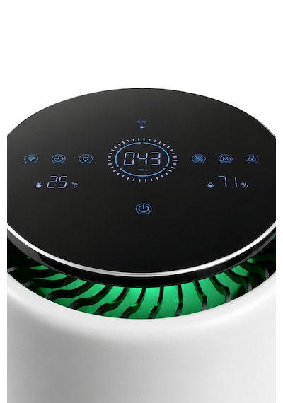 Fegel FG-202 WiFi 4 Katmanlı H13 HEPA PM2.5 Lazer Sensörlü Hava Temizleyici 50 m²