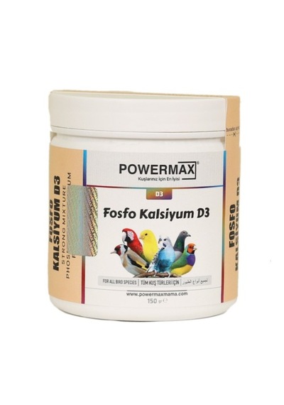 Powermax Fosfo Kalsiyum D3 150g
