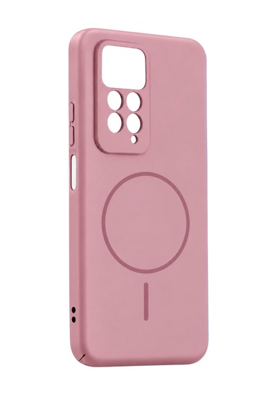 Xiaomi Redmi Note 11 Pro Mika Pc Magsafe Kapak - Pembe Çok Renkli