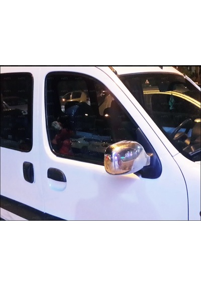 Renault Kangoo Krom Ayna Kapağı 2 Prç. 1997-2007 P. Çelik