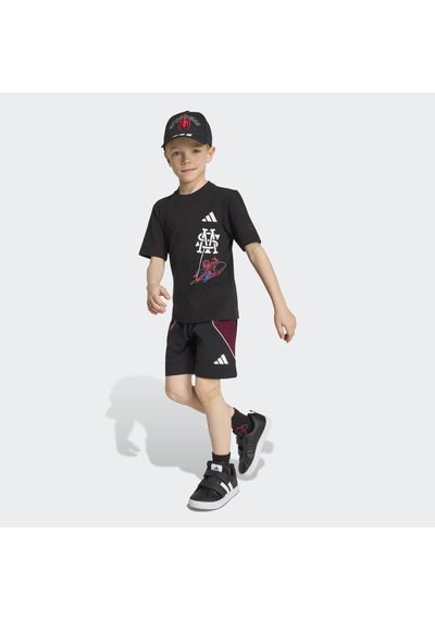 Adidas Marvel Spider-man Çocuk Siyah 2'li Takım Kg6139 Çok Renkli