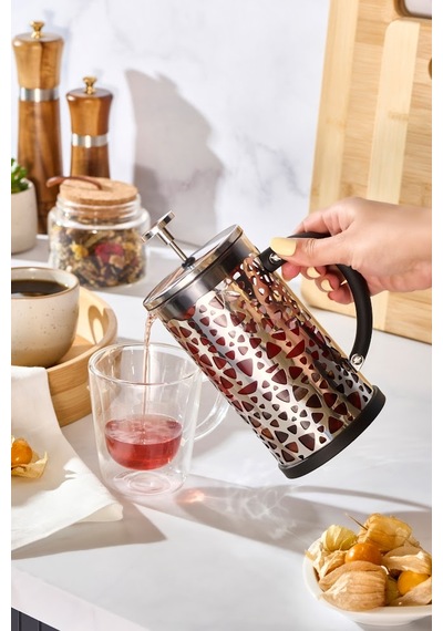 Karaca Nico French Press 1000 Ml Gümüş
