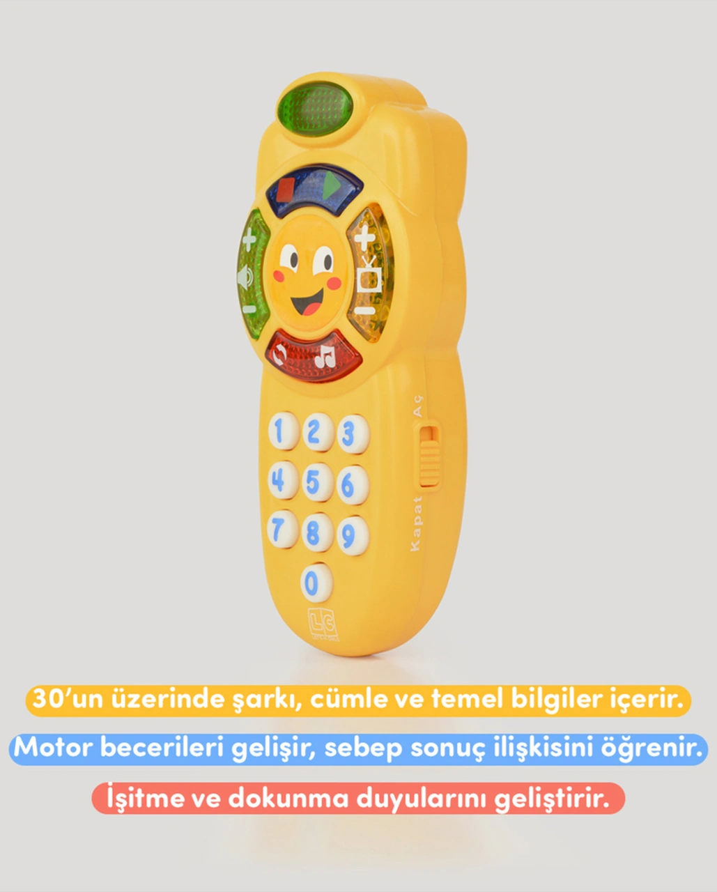 Eğitici Sarı İlk Kumandam