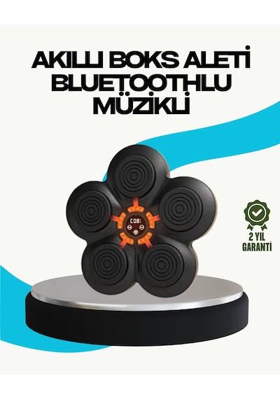 Mey İthalat Ev Tipi Akıllı Boks Duvar Paneli Müzikli Bluetoothlu Refleks Geliştirme Cihazı