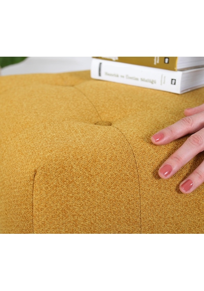 Lorencehome Tomp Puf - Gold / Lorence Home