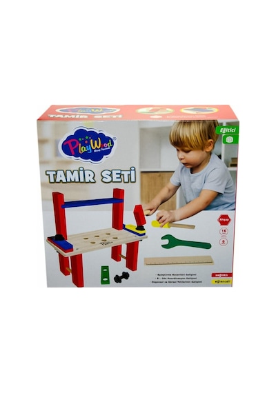 397 Kutuda Ahşap Tamir Seti - Onyıl Oyuncak - Abay-890305 1 Adet