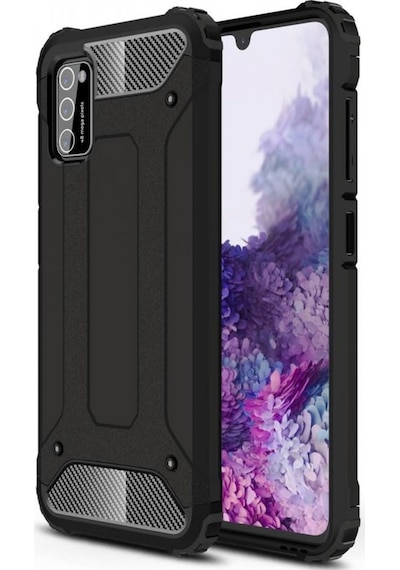 Fitcase Samsung Uyumlu Galaxy A02S (A025) Zirh Tank Tam Koruma Arka Kapa 512895074