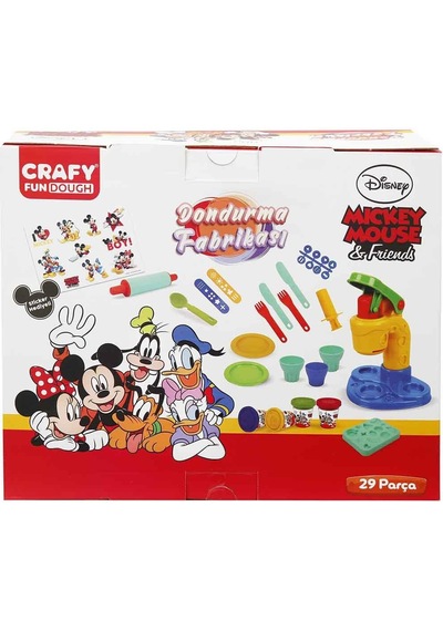 S00002034 Oyun Hamur Set Byk Dond.fabr.mıckey-sun Std
