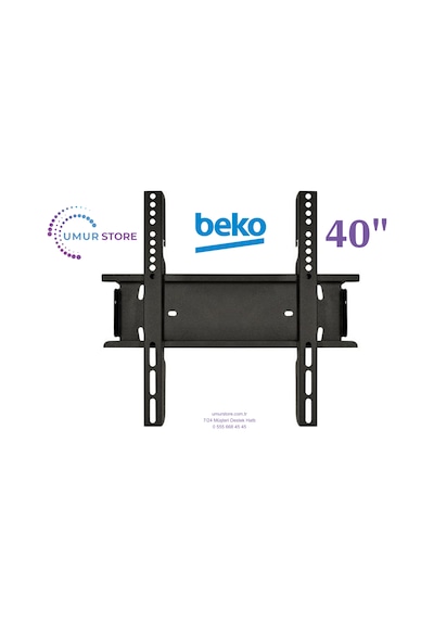 Beko B40 D 697 B Full Hd 40" 102 Ekran Uydu Alıcılı Android Smart 32 , 39 , 40 Uyumlu Lcd Led Tv Sabit Duvar Askı Aparatı