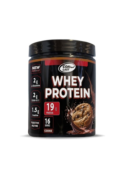 Whey Protein 400g Kurabiyeli 16 Servis İthal Aroma Kas Yapılanmasına Yardımcı Bisküvi