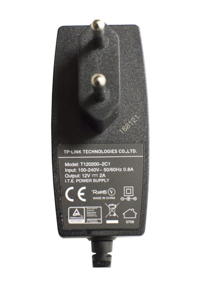 Tp-link 12v 2a Modem Ve Arduino Uyumlu Plastik Kasa Priz Tipi Adaptör T120200-2c1