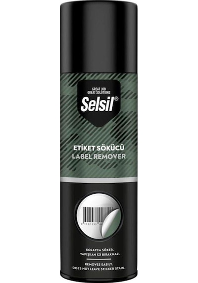 Selsil Etiket Ve Barkod Sökücü Sprey 200 Ml