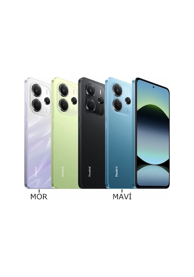 Xiaomi Redmi Note 14 4g Kasa Arka Kapak Pil Kapağı Mavi