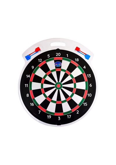 4 Oklu Mıknatıslı Profesyonel Dart Seti Çift Yönlü Manyetik Dart Askılı Dartboard
