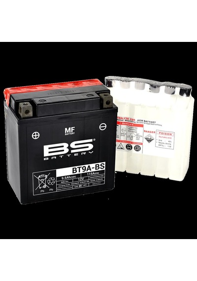 Bs Bt9a-Bs 1992-2012 Aprilia RS 125 Uyumlu Akü