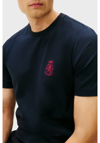 Tommy Hilfiger Erkek T Shirt Mw0mw42854 Dw5 Lacivert Lacivert