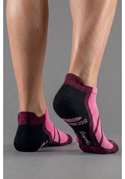 Socketta 2'li Siyah/fuşya Üniseks Dikişsiz Esnek Hafif Anatomik Patik Bisiklet Çorabı - Premium Siyah-fuşya Socketta 2'li Siyah/fuşya Üniseks Dikişsiz Esnek Hafif Anatomik Patik Bisiklet Çorabı - Premium Siyah-fuşya
