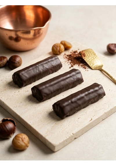Çikolata Kaplamalı Kestane Şekeri - 125 Gr
