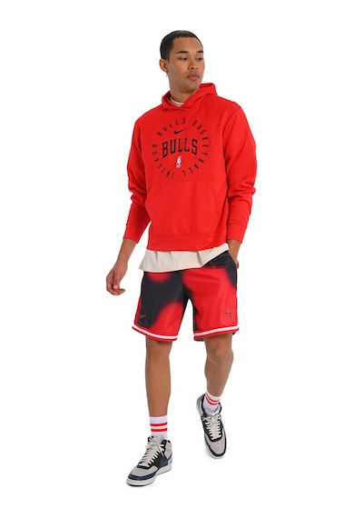 Nike Chicago Bulls Nba Mens Sweatshirt Kapüşonlu Erkek Sweatshirt Kırmızı