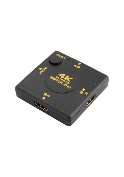 4K Destekli Hdmi Switch 4860P 3 Port Çoklayıcı Ultra Hd Çoğaltıcı