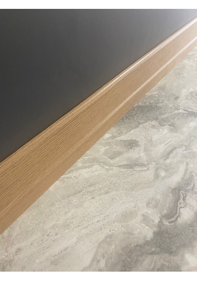 8 Cm Amber Meşe Parke Süpürgelik