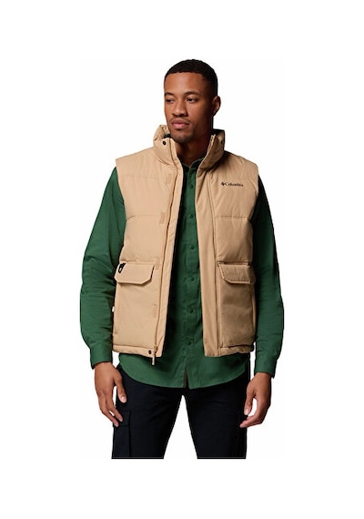 Columbia Landroamer Puffer Vest Erkek Outdoor Yeleği 2134281262 Kahverengi Kahverengi