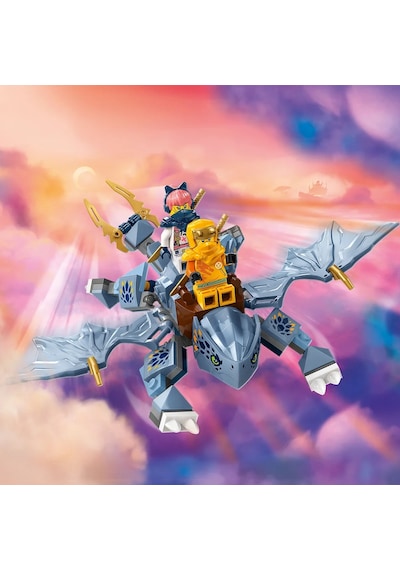 LEGO® NINJAGO Genç Ejderha Riyu 71810 6+ Yaratıcı Oyuncak Yapım Seti - 132 Parça
