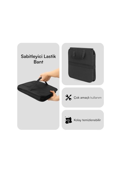 Mcc-5100 Katlanır Bagaj Organizer Araç Bagaj Düzenleyici, Car Trunk Organizer, Suya Dayanıklı Kumaş, Güçlend