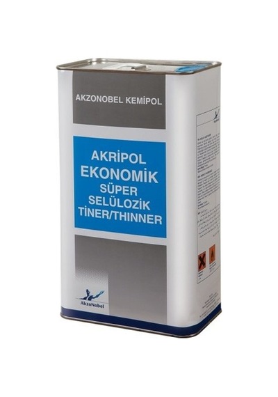 Akzonobel Akripol Selülozik Tiner 12 Litre 10 Kg 0
