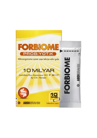 Probiyotik 10 Milyar Mikroorganizma İçeren 10'lu Saşe