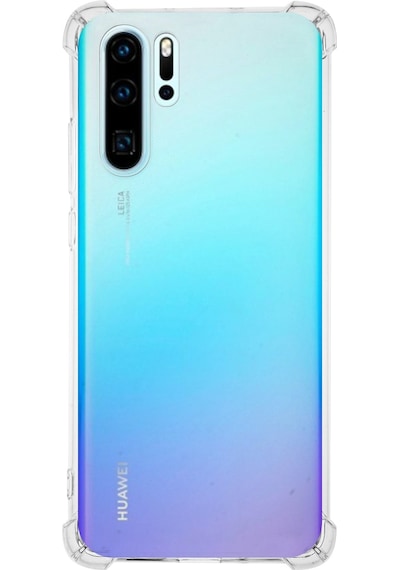 Huawei P30 Pro Uyumlu Kapak Şeffaf Airbag Köşe Korumalı Antishock Silikon Kılıf