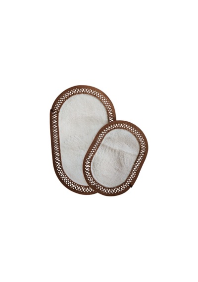 Nakkaş Home 2'li Jüt Peluşlu Klozet Takımı 2li Oval