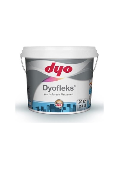 Dyofleks Çatı Izolasyon Malzemesi 20 Kg Beyaz