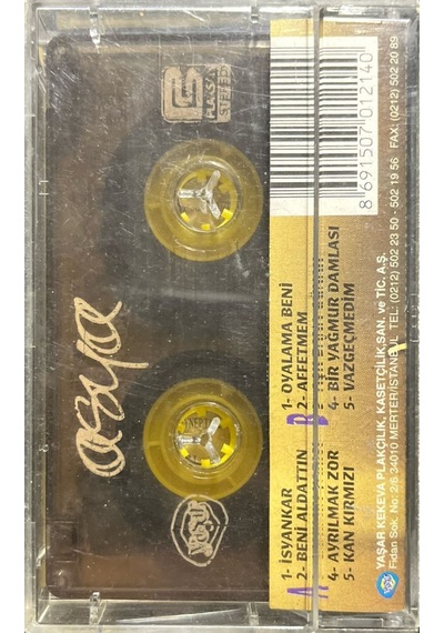 Plak Değildir Kaset Tir Kaset Asya Beni Aldattın Kaset