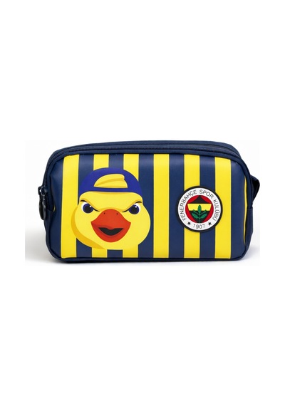 Fenerbahçe Strıped Yellow Kalem Çanta Sarı-lacivert