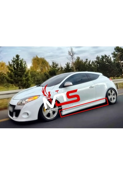Renault Megane 3 R Marşpiyel Takım Fiberglass Boyasız