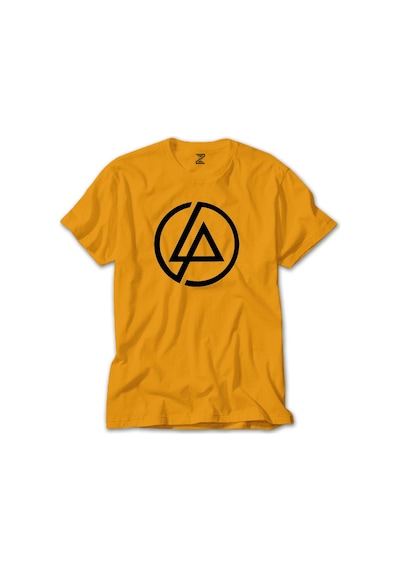 Linkin Park Classic Logo Sarı Tişört Sarı