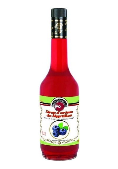 Fo Yaban Mersini Aromalı Kokteyl Ve Kahve Şurubu 700 Ml Diğer
