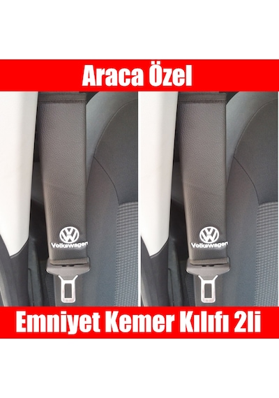 Volkswagen Caddy Oto Koltuk Deri Emniyet Kemer Aksesuar Kılıfı (420154667)