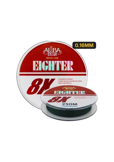 Albastar Eighter 8x 250mt İp Misina 0.16mm