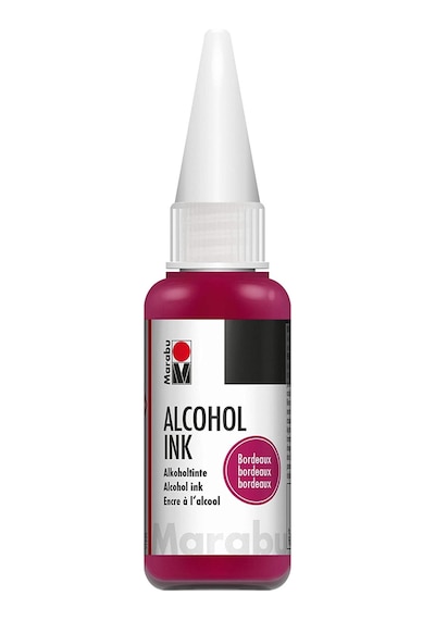 Marabu Alcohol Ink Alkol Bazlı Mürekkep 20 Ml. Bordeaux