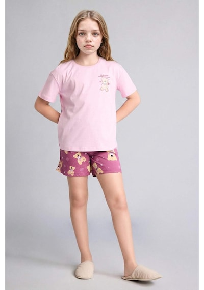 Defacto Kpop - Demon Hunters Relax Fıt 2li Pembe Pijama Takımı Kız Çocuk H8497a826smpn171 Pembe-pn171 Defacto Kpop - Demon Hunters Relax Fıt 2li Pembe Pijama Takımı Kız Çocuk H8497a826smpn171 Pembe-pn171