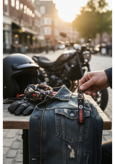 Yamaha Bez Motor Anahtarlığı