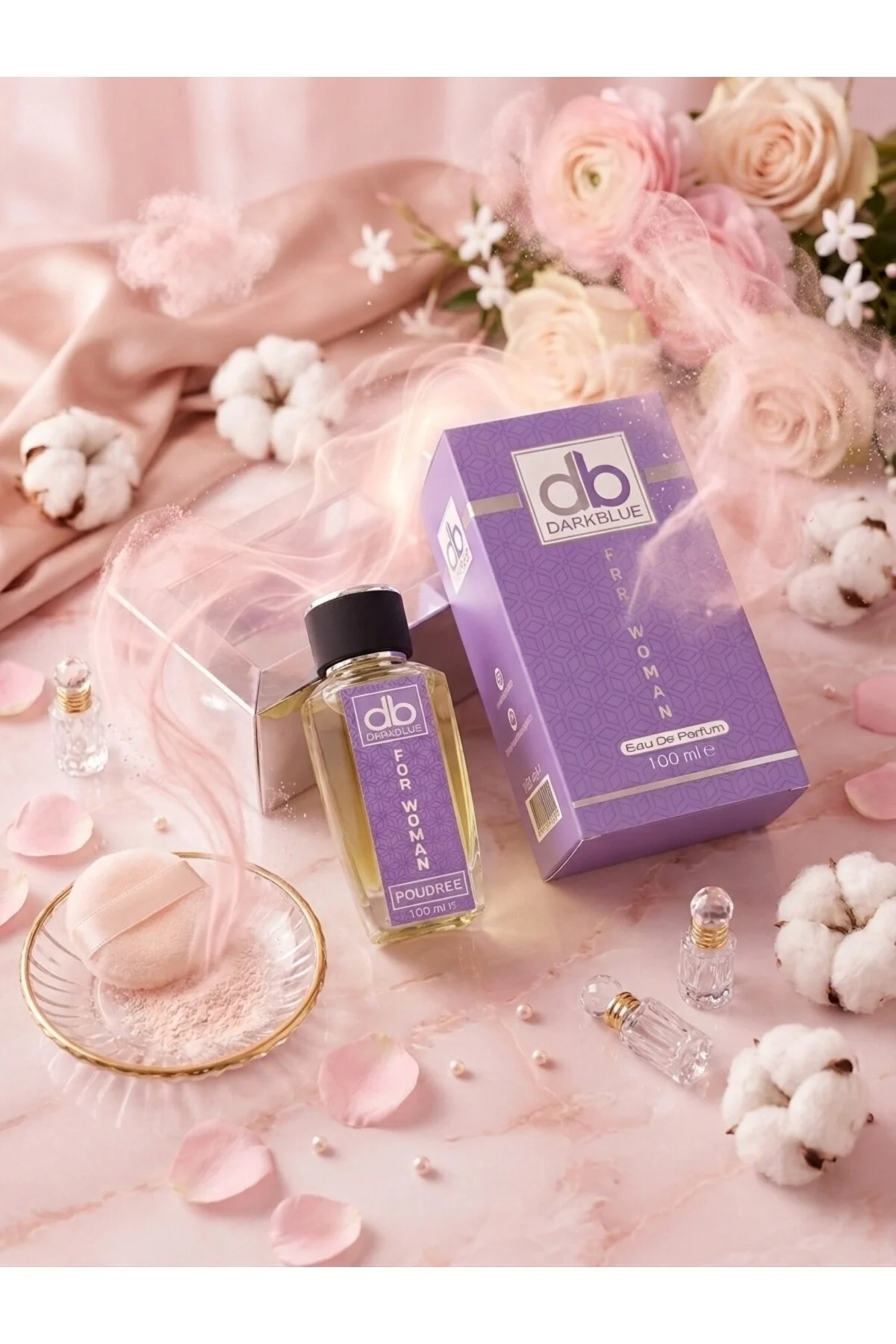 Poudree 100ml Kalıcı Etkili Pudralı Kadın Parfümü Pudra
