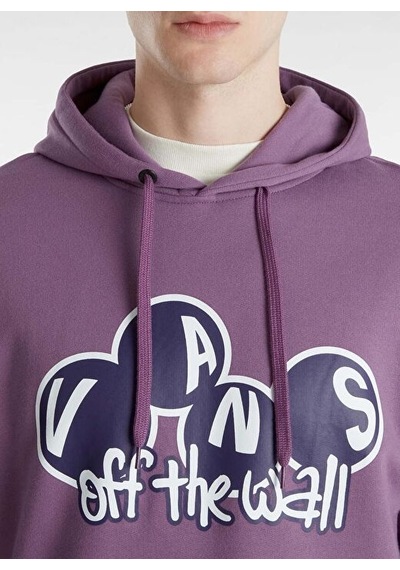 Vans Mor Erkek Kapüşon Normal Düz Sweatshirt Vn000hpacıf1 Grape Jam
