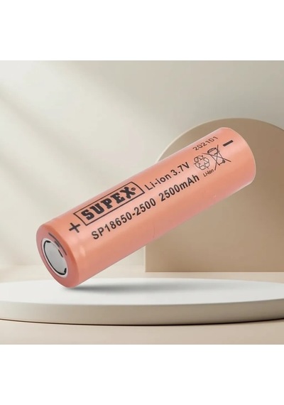 18650 3,7v 2500 Mah Düz Pil