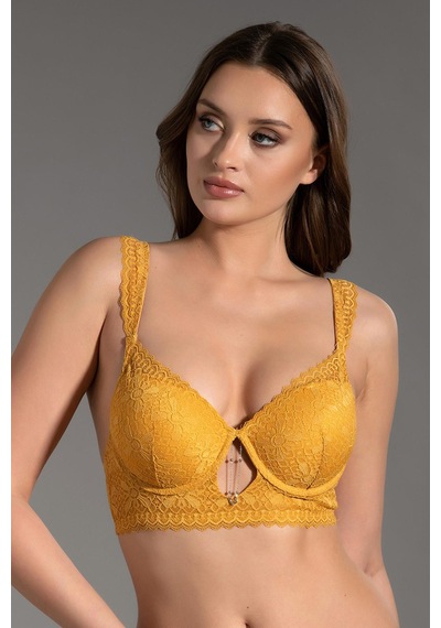 New Bra 3014 Destekli Dantelli Sütyen 001