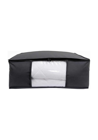 Vedsey 3'lü Set 70x50x25 Cm Siyah Hurç Pencereli Siyah