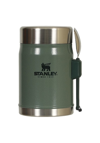 Stanley Klasik Paslanmaz Çelik Yemek Termosu Kaşıklı 0.40L. Yeşil